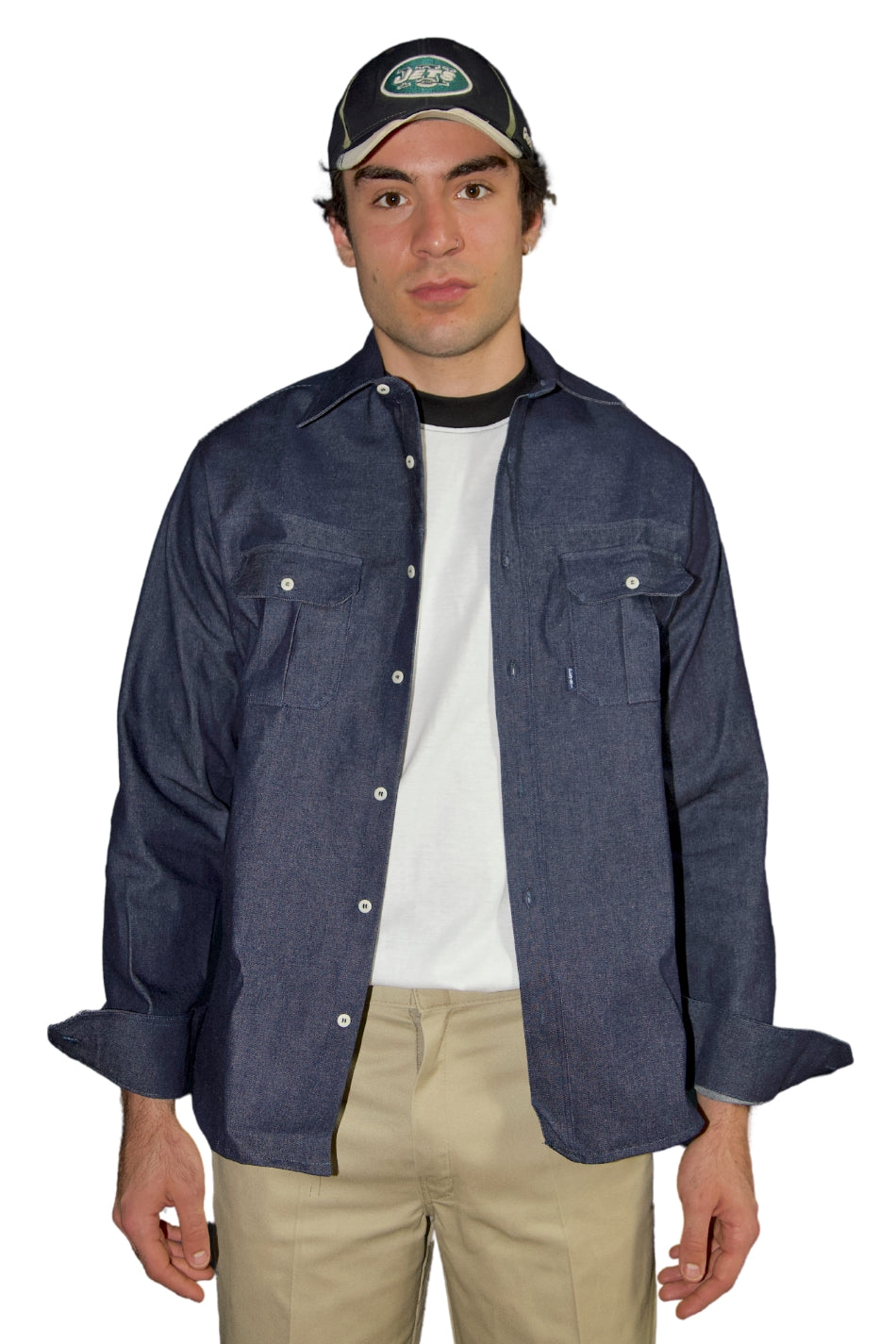 "REBEL" - CASUAL DENIM COTTON SHIRT