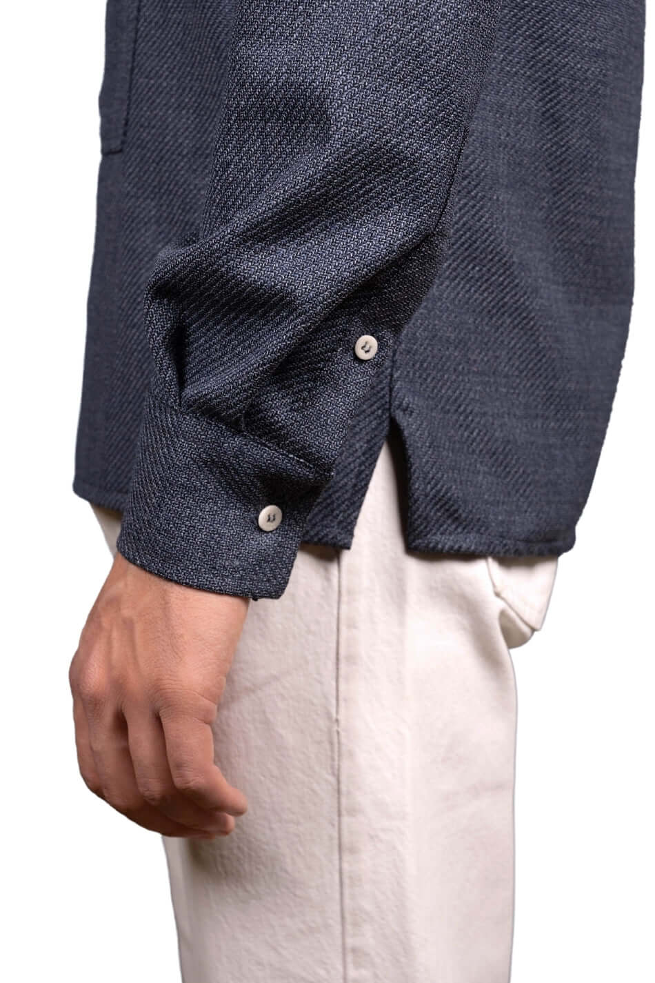 "BANZAI" - CASUAL OVERSHIRT WOOL/COTTON