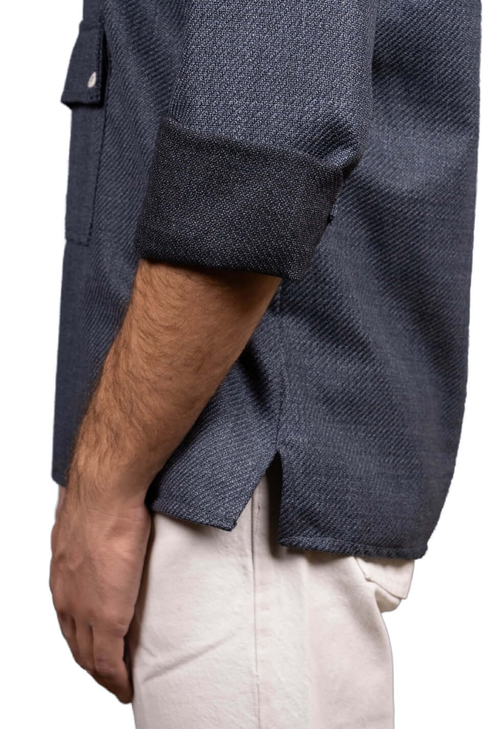 "BANZAI" - CASUAL OVERSHIRT WOOL/COTTON