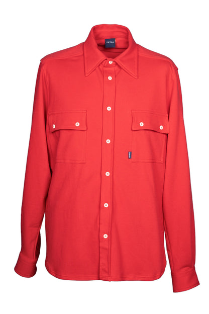 “WEST COAST” - CASUAL JERSEY COTTON SHIRT