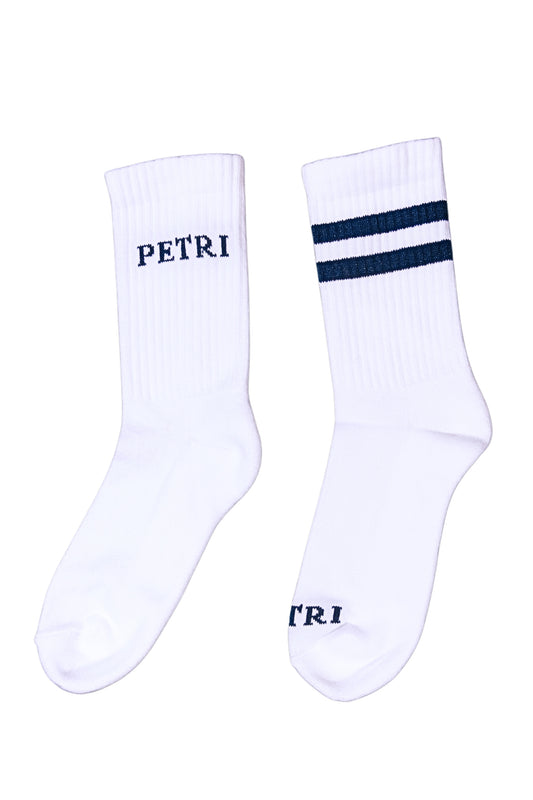 "CALIFORNIA" & "MAGIC" - BOX TWO PAIRS COTTON SPORTS SOCKS