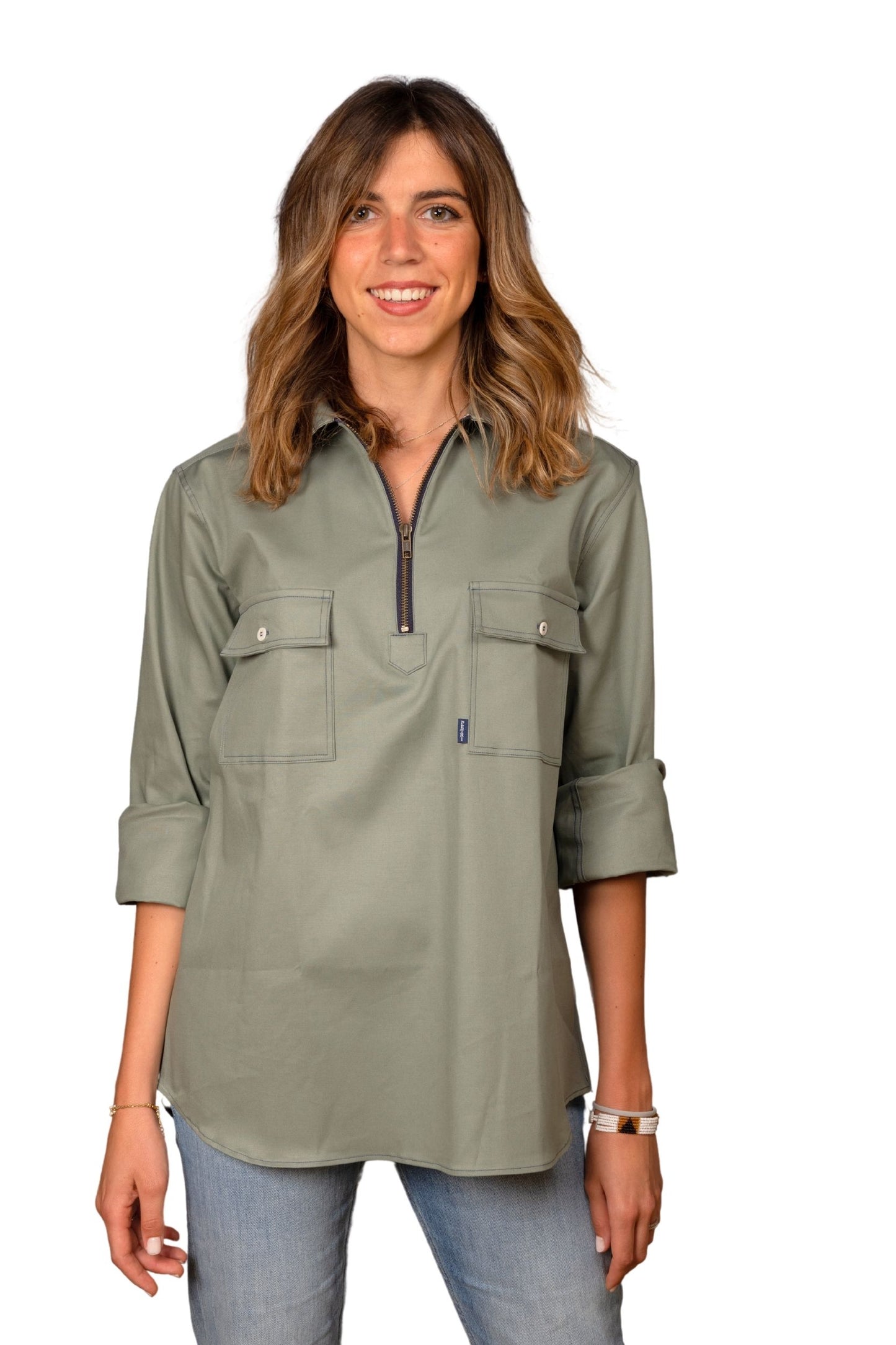 "SANTA BARBARA" - CASUAL COTTON TWILL SHIRT