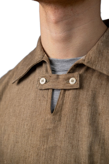 "APACHE" - CASUAL COTTON LINEN SHIRT