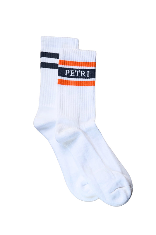 “CALIFORNIA” & ‘VENICE’ - BOX TWO PAIRS COTTON SPORTS SOCKS