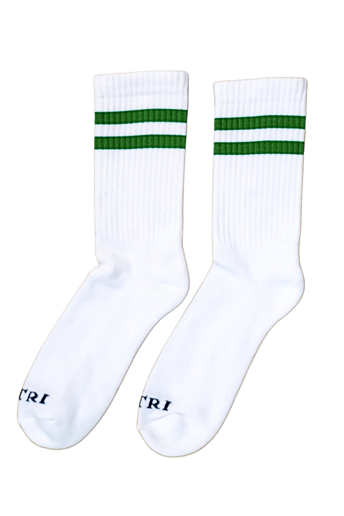 "DOGTOWN" - COTTON SPORTS SOCKS GREEN BANDS