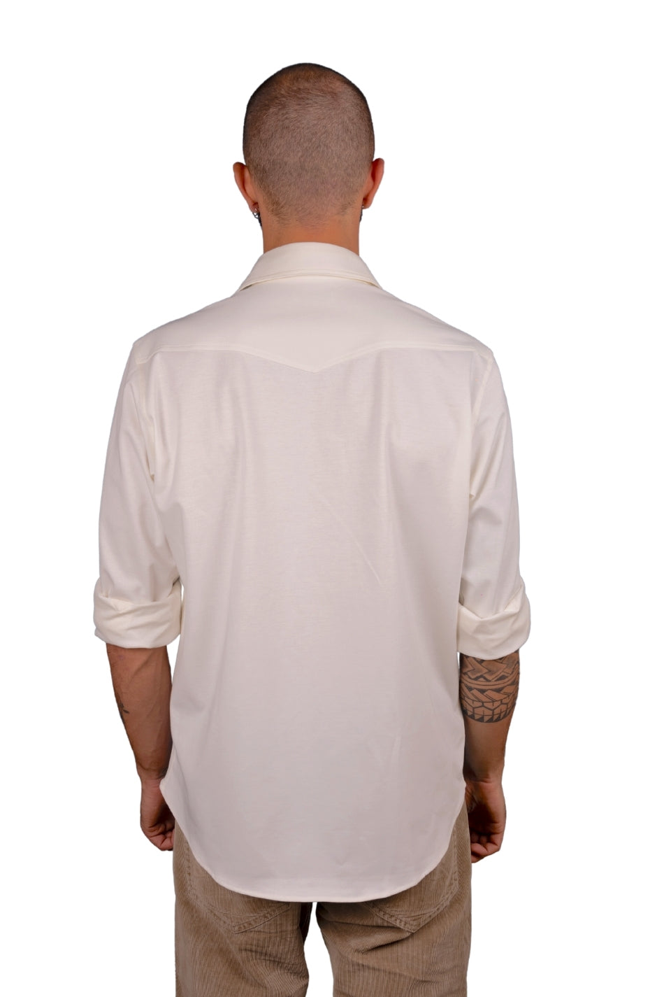 "L.A." - CASUAL SHIRT IN JERSEY COTTON